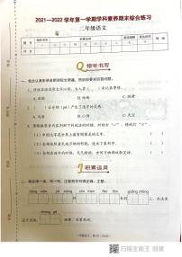 广东省深圳市龙岗区坂田实验学校2021-2022学年二年级上学期期末语文试卷