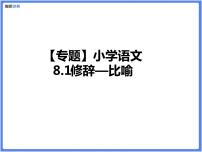 【专题】小学语文 8.1修辞—比喻课件PPT