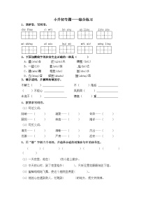 小升初模拟六年级下册语文部编版（含答案）