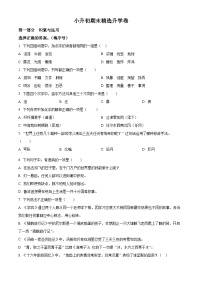 【小升初真题卷】广东省深圳市2021年部编版小升初考试语文试卷（原卷版+解析版）