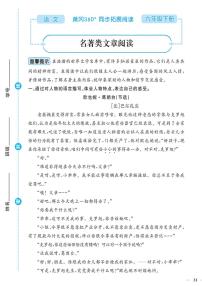 （2023春）-人教版小学语文（六下）-同步拓展阅读 名著类文章阅读