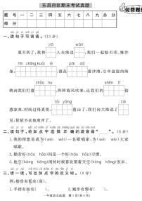 （2023春）聊城专版-人教版小学语文-一下-期末考试真题（共28页7套）