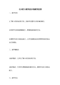 人教部编版三年级下册小虾教案