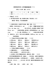 小升初模拟测试卷（二）-2022-2023学年语文六年级下册（部编版）