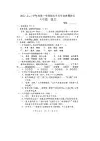 广东省汕头市龙湖区2022-2023学年六年级上学期期末语文试题