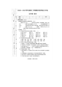 河南省洛阳市郊区实验小学2021-2022学年五年级下学期期末语文试题