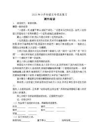 小升初专项总复习-课外阅读A卷-2022-2023学年语文六年级下册（统编版）