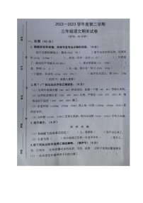 山东省济宁市任城区2022-2023学年三年级下学期期末考试语文试题