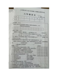 河南省洛阳市西工区上寨小学2022-2023学年六年级下学期期中语文试卷