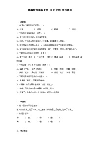 小学语文人教部编版六年级上册月光曲优秀课时作业