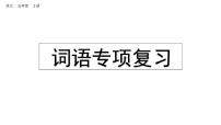 小学语文部编版五年级上册期末词语复习课件（2023秋新课标版）