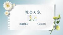 主题：社会万象-2023-2024学年六年级语文作文主题课件（统编版）