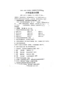 山东省聊城市高唐县2022-2023学年六年级下学期期末学业质量监测语文试题