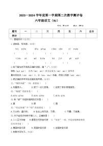 05，河南省周口市沈丘县县直小学等校2023-2024学年六年级上学期12月月考语文试题