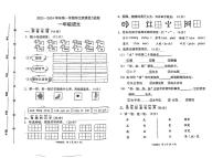 河北省保定市定兴县2023-2024学年一年级上学期期末考试语文试题