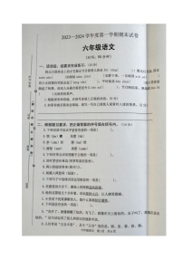 江苏省淮安市淮安区2023-2024学年六年级上学期期末语文试卷