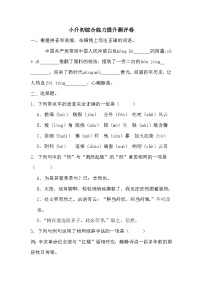 小升初综合能力提升测评卷（一）-2023-2024学年语文六年级下册统编版