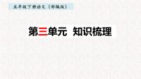 3、五年级下册 第三单元知识梳理（课件）2023-2024学年第二学期（部编版）