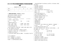 2023-2024学年江苏省宿迁市宿城区小升初总复习语文精选精练含答案