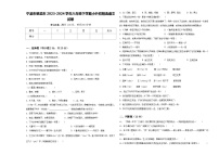 宁波市慈溪市2023-2024学年六年级下学期小升初精选语文试卷含答案