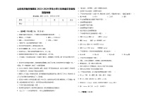 山东省济南市槐荫区2023-2024学年小学六年级语文毕业检测指导卷含答案