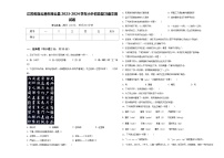 江苏省连云港市灌云县2023-2024学年小升初总复习语文测试题含答案