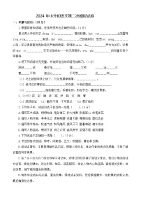 小升初语文 模拟试卷 2（原卷+答案与解释）2023-2024学年 统编版