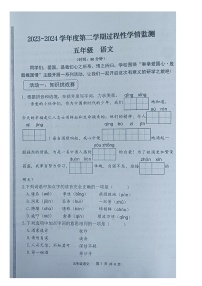 山东省青岛市黄岛区2023-2024学年五年级下学期期中语文试卷