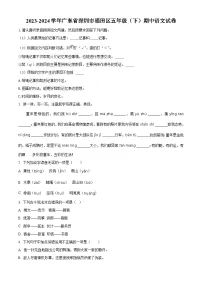 2023-2024学年广东省深圳市福田区部编版五年级下册期中考试语文试卷（原卷版+解析版）