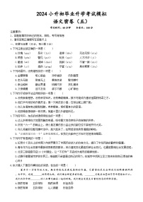 小升初毕业升学考试模拟（五）试题-2023-2024学年统编版语文六年级下册