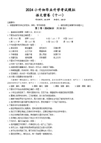 小升初毕业升学考试模拟（十一）试题-2023-2024学年统编版语文六年级下册