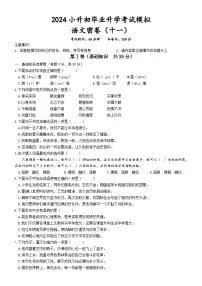 小升初毕业升学考试模拟（十一）试题-2023-2024学年统编版语文六年级下册