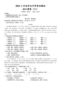 小升初毕业升学考试模拟（六）试题-2023-2024学年统编版语文六年级下册