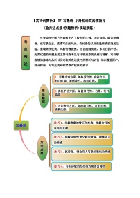 【古诗词鉴赏】 07 写景诗 小升初语文阅读指导(含方法点拨+例题精析+实战演练）