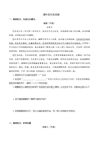 专项9+课外现代文阅读-+2023-2024学年三年级语文下册期末专项练习+统编版