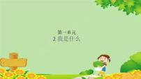 小学语文人教部编版二年级上册我是什么备课ppt课件