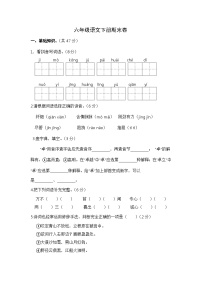 期末卷-2023-2024学年语文六年级下册（统编版）