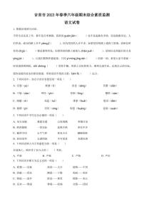 精品解析：湖南省湘西州吉首市2023年部编版小升初考试语文试卷（原卷版）