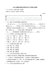 2024年湖北省武汉市洪山区小升初语文试卷