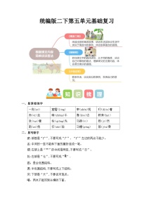 第五单元（知识清单）-2023-2024学年二年级语文下学期期末核心考点集训（统编版）