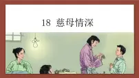 小学语文人教部编版五年级上册慈母情深示范课ppt课件