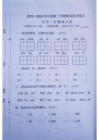 广东省梅州市大埔县2023-2024学年一年级下学期7月期末语文试题