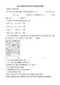 2024年重庆市开州区小升初考试语文试卷（原卷版+解析版）