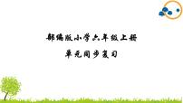 部编版小学语文六年级上册第五单元复习课件