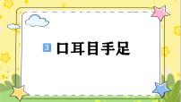 统编版（2024）一年级上册3 口耳目手足课文内容ppt课件