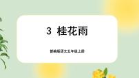 五年级上册桂花雨优秀ppt课件