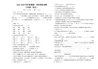 河南省郑州市惠济区陈中实验学校2024-2025学年六年级上学期第一次月考语文试题