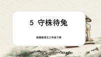 小学语文统编版（2024）三年级下册守株待兔优质课课文ppt课件