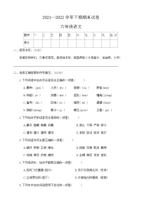 河南省新乡市卫辉市2021-2022学年六年级下学期期末语文试卷