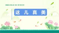 小学语文统编版（2024）三年级上册习作：这儿真美课文课件ppt